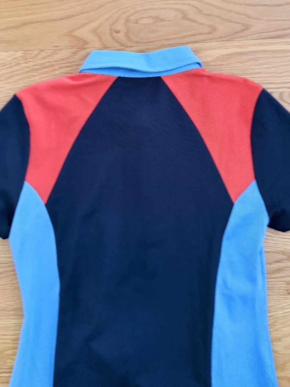 Tory Burch NWOT Color Block Pique Polo Dress (S)